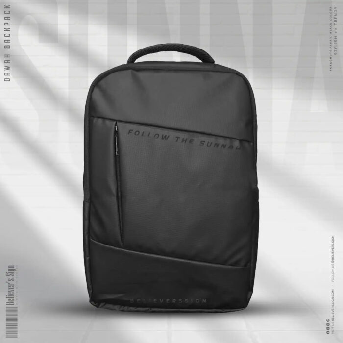 Follow The Sunnah BackPack- FTS-302 (Black)